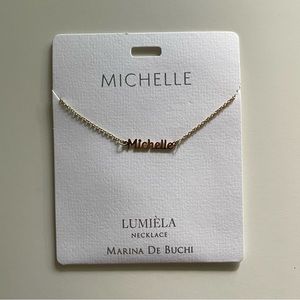New Marina De Buchi Gold Lumièla “Michelle” Necklace